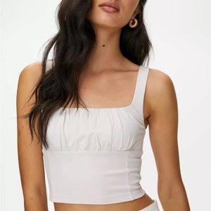 Aritzia White Tank Top